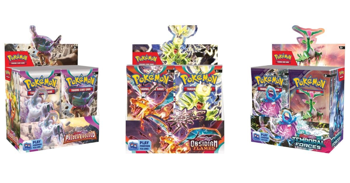 Pokemon booster boxe